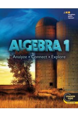 Cover of: Algebra 1: Analyze, Connect, Explore - Foundations in Algebra:  Review and Practice