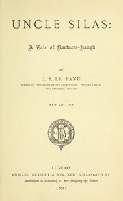 Cover of: Uncle Silas by Joseph Sheridan Le Fanu