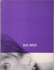 Cover of: From a Work in Progress by Alice Notley