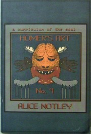 Cover of: Homer's Art