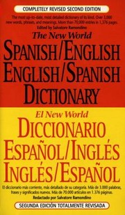 Cover of: The new world spanish-english and english-spanish dictionar by 