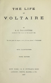 Cover of: The life of Voltaire