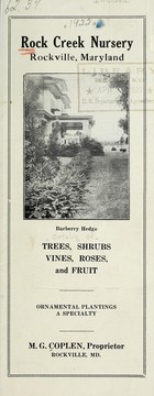 Cover of: Trees, shrubs, vines, roses and fruit: ornamental plantings a specialty