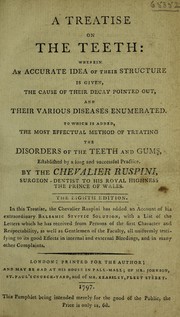 Cover of: A treatise on the teeth ...