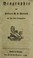 Cover of: Biographie des Doktors M.A. Weikard, von Ihm selber herausgegeben