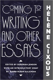 Cover of: "Coming to writing"and other essays