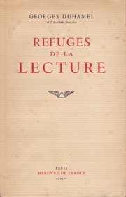 Cover of: Refuges de la lecture