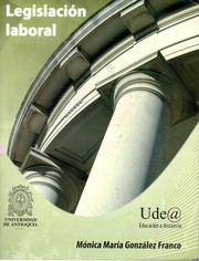 Cover of: Legislación laboral by 