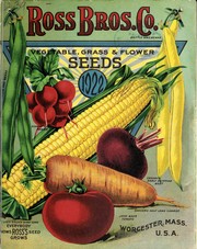 Cover of: Vegetable, grass & flower seeds: 1922