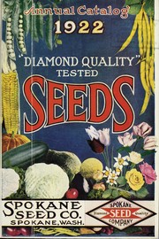 Cover of: Spokane Seed Company's catalog and seed annual for 1922