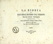 Cover of: La bibbia di Rafaele Sanzio da Urbino nelle Logge Vaticane
