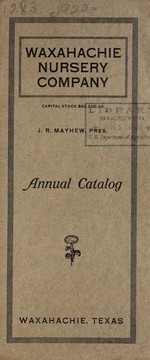 Cover of: Annual catalog