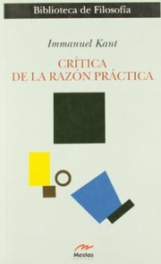 Critica de la razon practica by Immanuel Kant