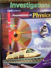 Cover of: Foundations of Physics (Second edition)