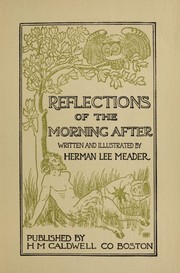 Cover of: Reflections of the morning after