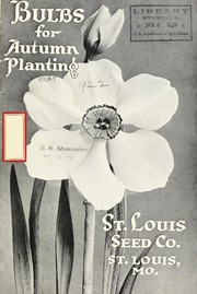 Cover of: Bulbs for autumn planting