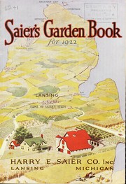Cover of: Saier's garden book for 1922