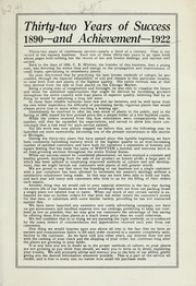 Cover of: Thirty-two years of success and achievement