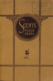 Cover of: Scott's field seeds by O.M. Scott & Sons
