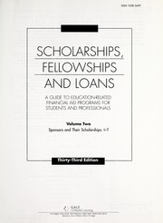 Scholarships, fellowships and loans