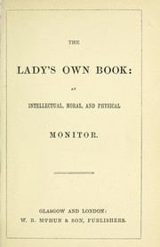 Cover of: The Lady's own book by 