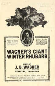 Cover of: Wagner's giant winter rhubarb