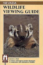 Cover of: Nevada wildlife viewing guide