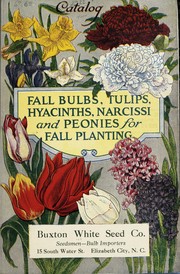 Cover of: Catalog by Buxton White Seed Co