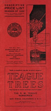 Cover of: Descriptive price list: season of 1922