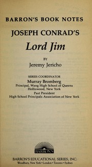 Cover of: Joseph Conrad's Lord Jim