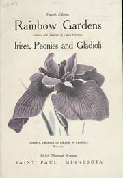 Cover of: Irises, peonies and gladioli