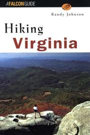 Cover of: Hiking Virginia by Randy Johnson