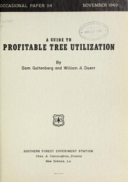A guide to profitable tree utilization by Sam Guttenberg