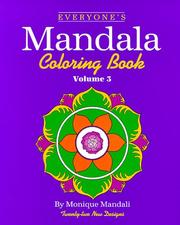Cover of: Everyone's Mandala Coloring Book Vol. 3 (Everyone's Mandala Coloring Book)
