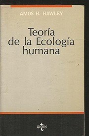 Cover of: Teoría de la ecología humana by 