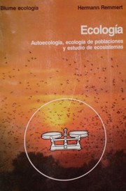 Cover of: Ecología: auto ecología, ecología de poblaciones y estudio de ecosistemas