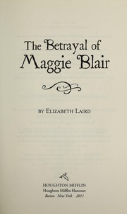 Cover of: The betrayal of Maggie Blair