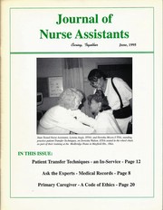 Cover of: Journal of Nurse Assistants | 