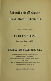 [Report 1896] by Ashwell (Hertfordshire, England). Rural District Council