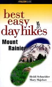 Cover of: Best Easy Day Hikes Mount Rainier by Heidi Schneider