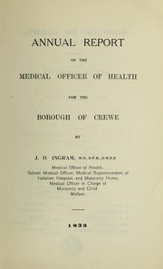 Cover of: [Report 1933]
