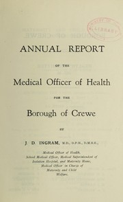 Cover of: [Report 1937]