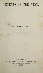 Cover of: Legends of the West by Hall, James