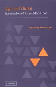 Cover of: Logic and Theism by Jordan Howard Sobel