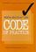 Cover of: Code of practice