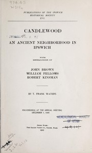 Candlewood by Thomas Franklin Waters