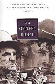 Cover of: An ornery bunch by editorial board, Megan Hiller ... [et al.].