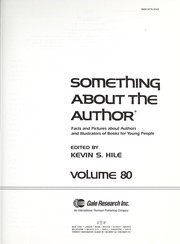 Cover of: Something About the Author v. 80: Facts and Pictures About Authors and Illustrators of Books for Young People (Something About the Author)