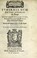 Cover of: Oratione fvnerale di M. Pietro Angelio da Barga, fatta nelle esseqvie del sereniss. Cosimo de Medici, gran duca di Toscana