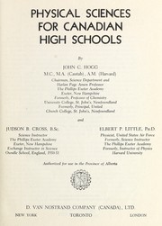 Cover of: Physical sciences for Canadian high schools